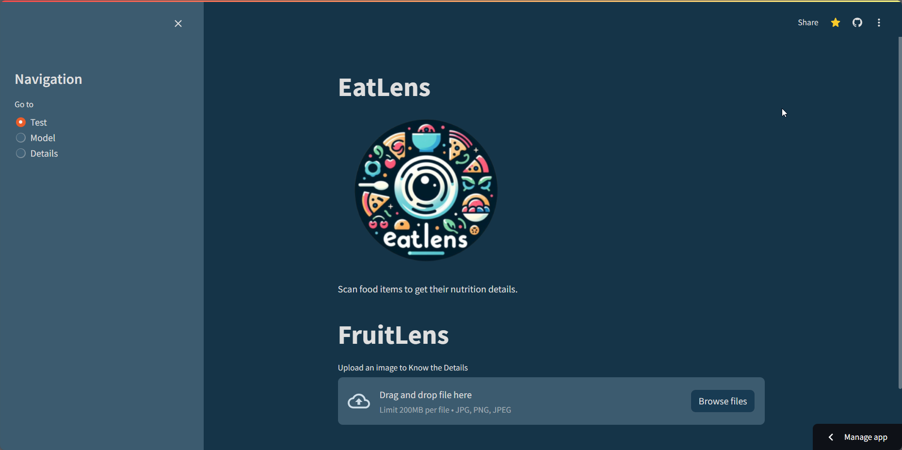 Eatlens: Your AI-Powered Nutrition Guide
