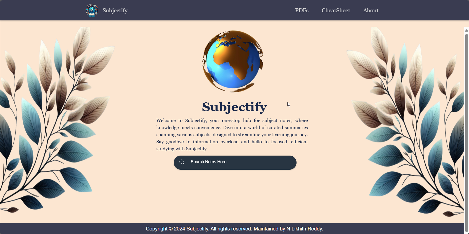 Subjectify Notes Pdf Website